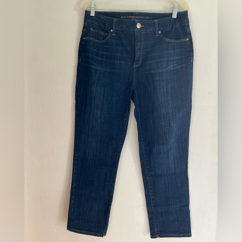 Chico’s the So Slimming Girlfriend Crop Jeans